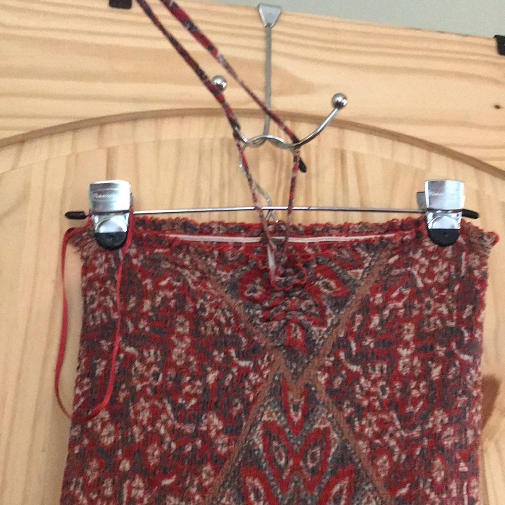Free people smocked strapless jumpsuit - Picture 8 of 11